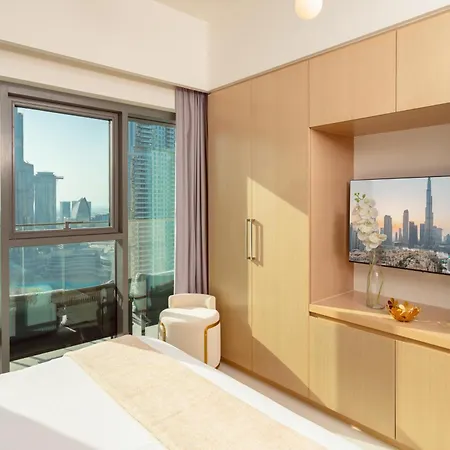 Elite Royal Apartment - Sky Series - Full Burj Khalifa & Fountain View - Noble Dubai Exterior photo